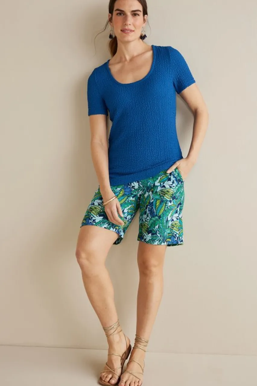 Hot Ursula Knit Tee Tops