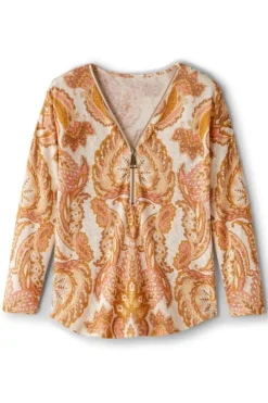 New Valentina Zip Sweater Tops|Sweaters & Cardigans