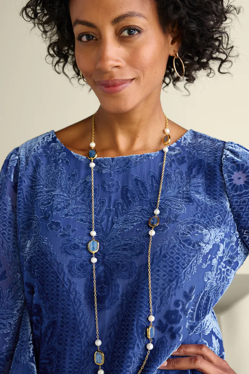 Clearance Vanetta Velvet Top Tops