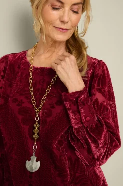 Clearance Vanetta Velvet Top Tops