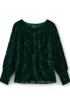 Clearance Vanetta Velvet Top Tops