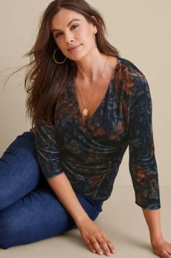Outlet Velvet Alyssa Knit Top Tops