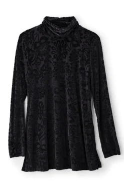 Sale Walden Velvet Turtleneck Tops