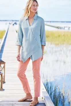 Best Washed Tencel™ Tunic Tops|Tunics & Leggings