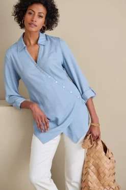 Best Washed Tencel™ Tunic Tops|Tunics & Leggings
