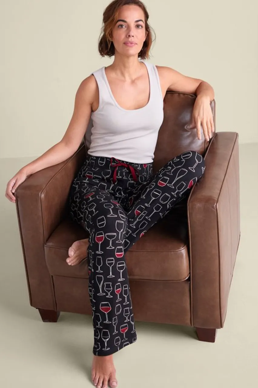 Wine Down Sleep Pants Sleepwear & Lounge
