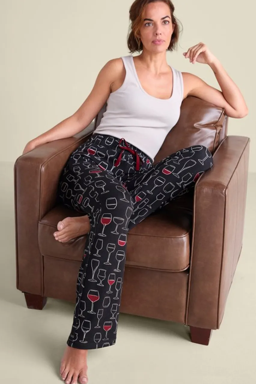 Wine Down Sleep Pants Sleepwear & Lounge