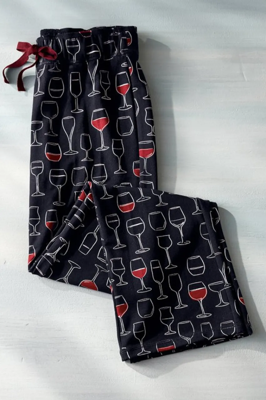 Wine Down Sleep Pants Sleepwear & Lounge