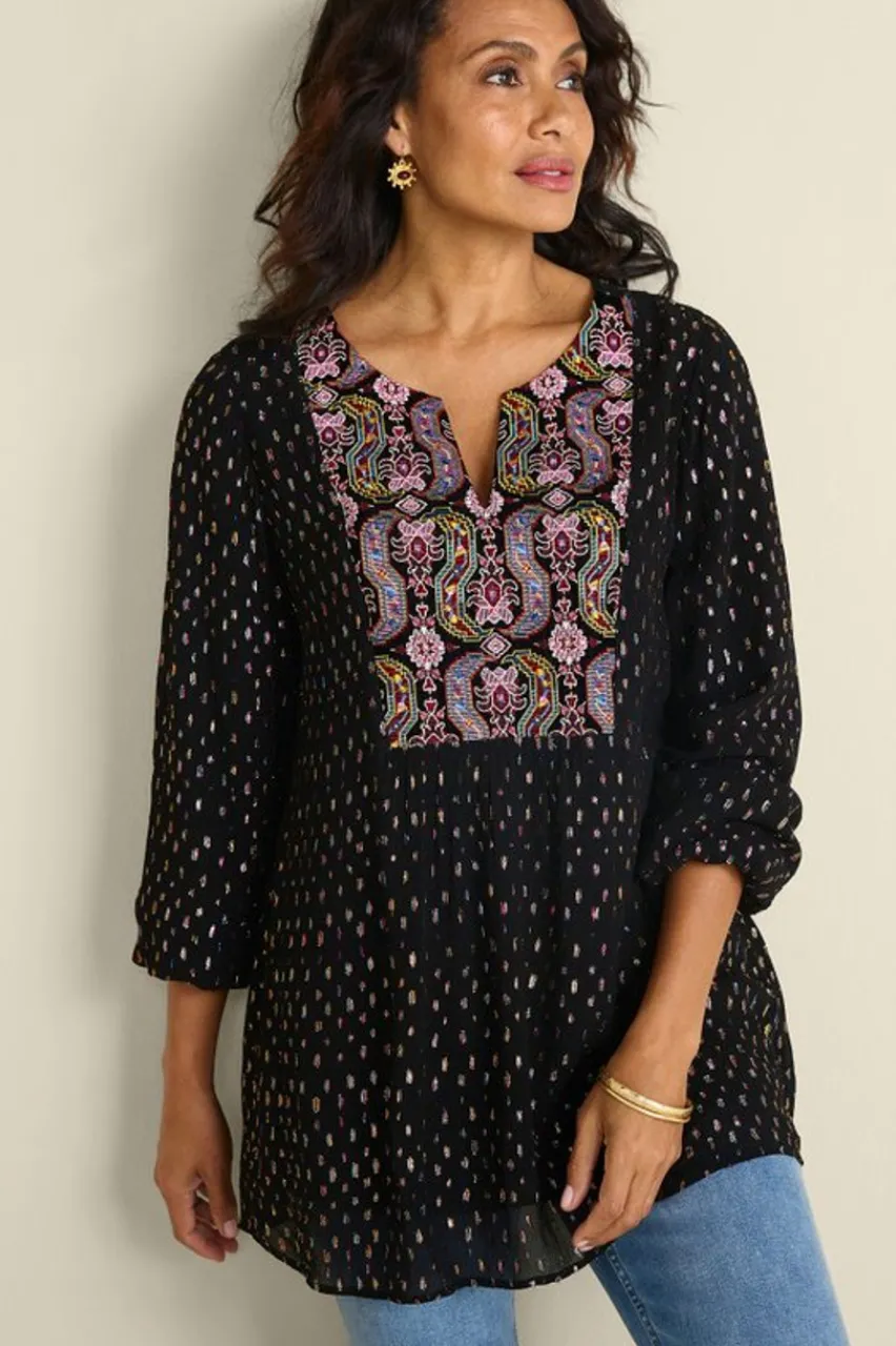 Clearance Wynn Shimmer Tunic Tops