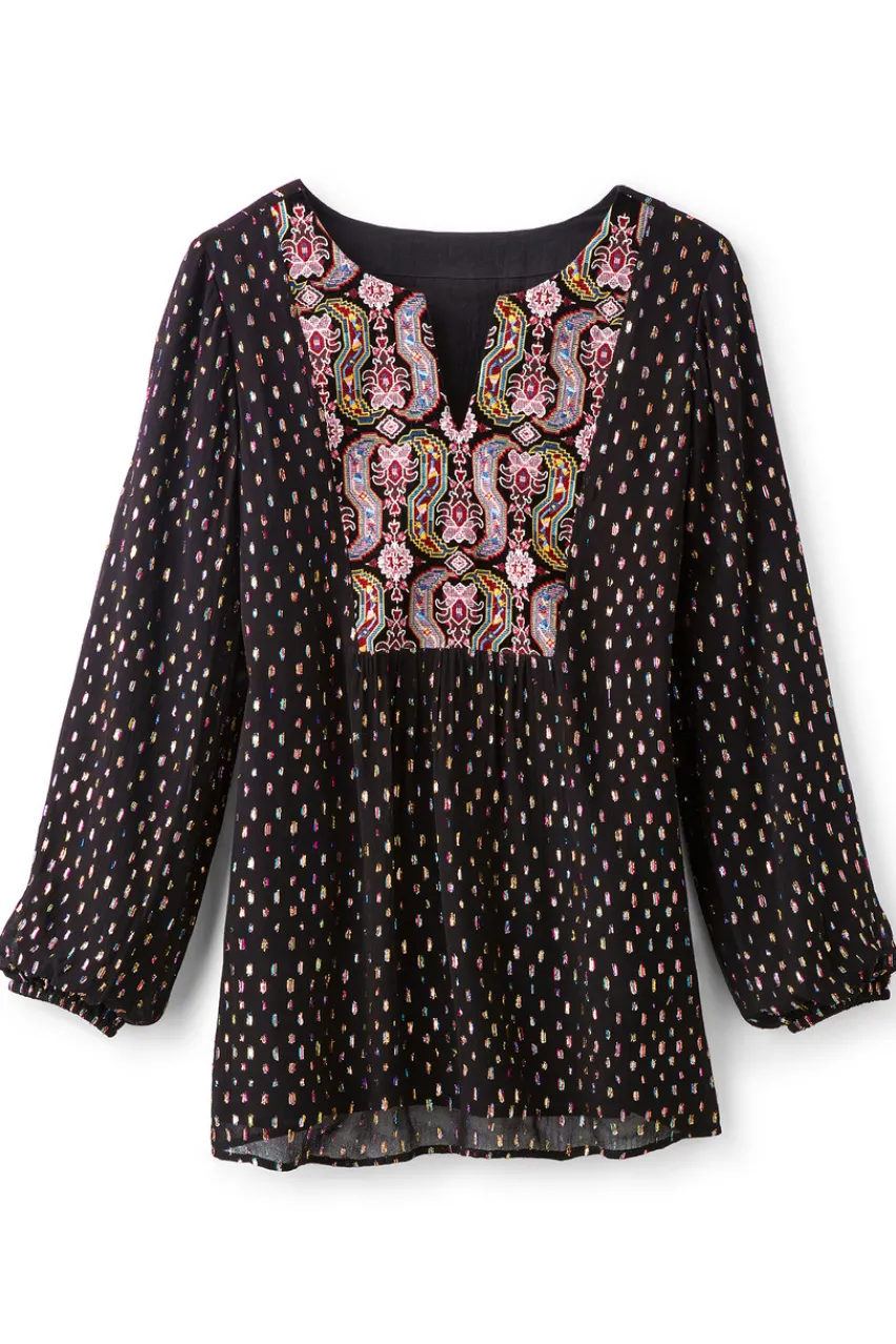 Clearance Wynn Shimmer Tunic Tops
