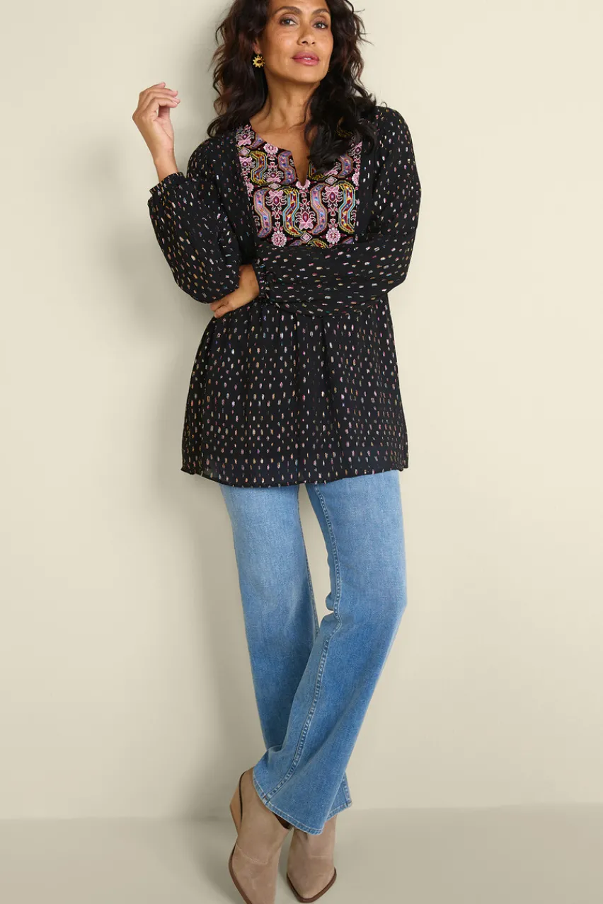 Clearance Wynn Shimmer Tunic Tops