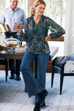 Clearance Yvonne Shimmer Top Tops